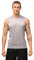 DANISH ENDURANCE Men's Classic Recycled Polyester Tank Top, 1 Pack (Grau Melange, L)