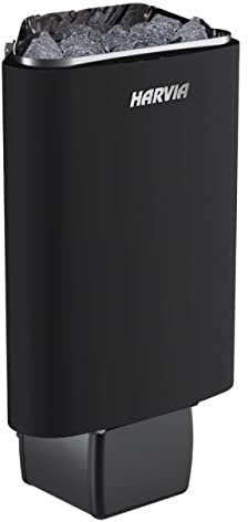Harvia Delta D23E 2,3 kW Black stufa per sauna finlandese Forno elettrico Riscaldatore per sauna Nero