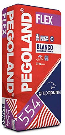 CEMENTO COLA PEGOLAND FLEX C2 TE S1 25 KG BLANCO