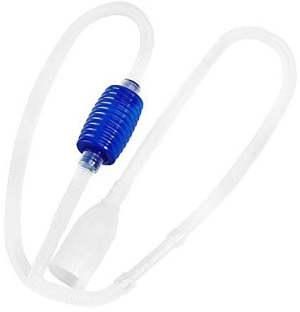 AQUANEAT Aquarium Vacuum Siphon, Fish Tank Water Changer, Gravel Cleaner, Hand Pump