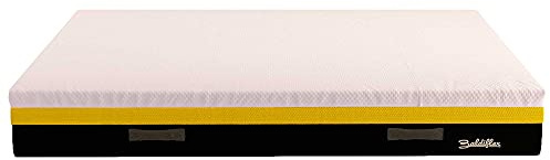 Baldiflex Materasso Matrimoniale in Lattice e Fibre di Cocco, Natura Eco 25 Misura 160x190 cm H25 cm