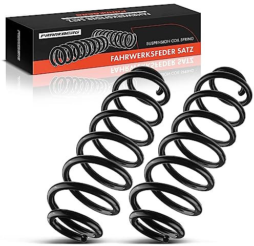 Frankberg 2x Federn Fahrwerksfeder Hinterachse Kompatibel mit P.a.s.s.a.t Variant 365 2.0 TDI Kombi 2010-2014 Replace# 3C0511115AE