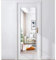 Miroir à coller pleine longueur pour murs, grands miroirs pour murs, miroirs de chambre à coucher, miroirs à coller pour portes d'armoire, 20 cm x 60 cm, miroir d'angle rond, doux et incassable (A)