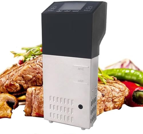 Cocina sous vide profesional de 1500 W con circuladores de inmersión de acero inoxidable, pantalla táctil grande, temporizador de temperatura preciso y ajuste de 0 a 99 ℃