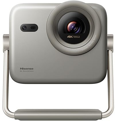 Hisense Laser Mini Projector M2 Pro, 65”-200 Projektionsgröße,4K,Optischer Zoom 1.0-1.3:1,Reiner Dreifarbenlaser,1300 Lumen Helligkeit,Dolby Vision,3D,240Hz Bildwiederholungsrate, VIDAA OS,EPP Case