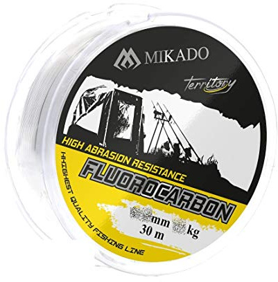 Mikado 30m 100% Fluorocarbon Vorfachschnur Ø0,35/12kg für Chod Rig und Combi Rigs