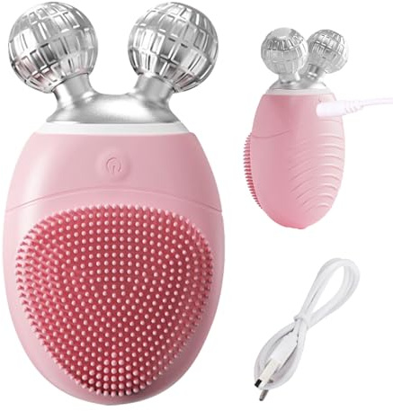 Brosse Nettoyante Visage - Exfoliant Massant Pour Le Visage | Appareil Électrique Vibrant Résistant à l'eau 5 Vitesses Réglable pour Exfoliation Douce et Nettoyage des Pores