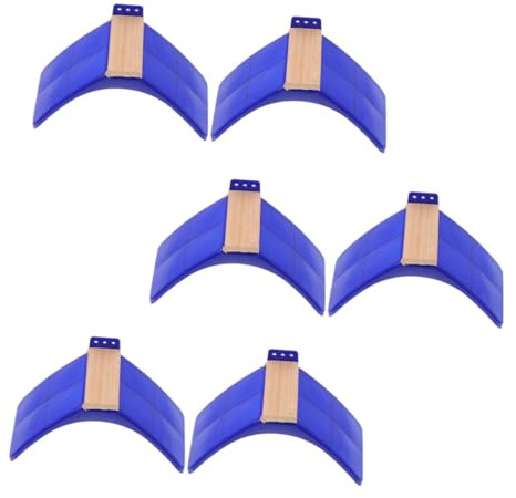 Toyvian 6 Stück Teiliges Stabile Sitzstangen aus Massivem Holz für Tauben Praktische Sitzbretter mit Schraublöchern zur Einfachen Befestigung Langlebig und Komfortabel für Vogelkäfige und