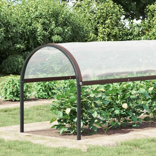 Växtskydd med öljetter 2 x 5 m polyeten transparent svart med mulch barkmulch trämulch, trädgårdsmulch, tallbark, träflis för rabatt frostskydd och ogrässkydd