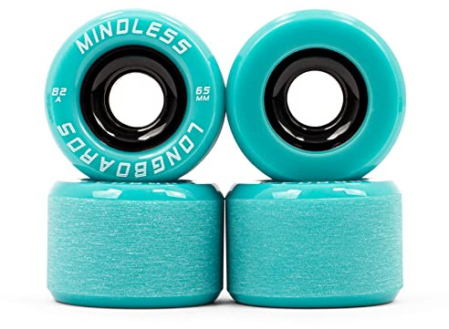 Mindless Longboards Viper Wheels Skateboard Wheels, Adults, Unisex, Green (Green), 65x44 mm