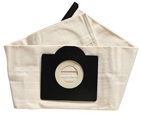 WOVELOT Bolsas de Filtro Lavables de 2 Piezas para Bolsa de Aspiradora Karcher WD3 Rremium WD3200 SE4001 WD3300 Wd2 4000 MV3