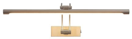 LED Lámpara de pared 'Dimitrij' (Moderno) en Gris hecho de Metal e.o. para Salón & Comedor (1 llama,) de Lucande | lámpara para cuadros, aplique