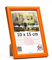 3-B cornice MAUI arancione 10x15 cm cornice in legno, cornice per foto, cornice per ritratto con vetro acrilico