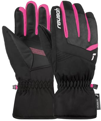 Reusch Bennet R-TEX® XT Junior varm, vattentät, vindtät och ventilerande vinterhandskar fingerhandskar skidhandskar snöhandskar för barn ungdomar flickor och pojkar