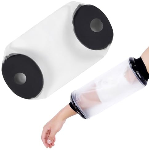 Funda impermeable para brazos, protector de ducha, protector de heridas y codos, protección impermeable para adultos y niños