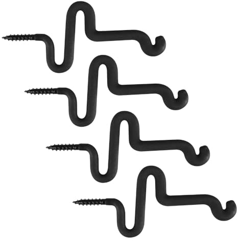 DONGKER Support D'équipement d'arc,4 Pièces de Support d'arbre de Chasse a Visser pour Accessoire de Support d'arbre de Chasse en Plein Air et Sac a Dos Suspendu