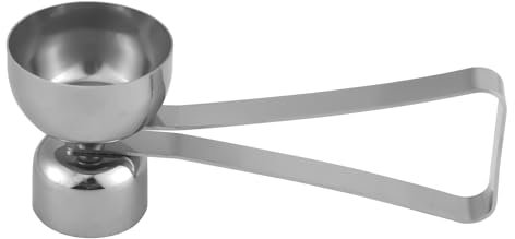 Kissmii Cuiseur à œufs en acier inoxydable - Séparateur pour œufs crus, mous ou durs