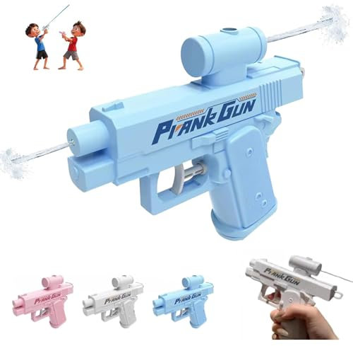 Prank Water Gun,Prank Squirt Gun,2026 Upgraded Prank Two-Way Water Gun,Reverse Water Guns,Compulsive Two-Way Water Guns, Prank Water Gun Spray from Front and Back, Fun Office & School Prank Toy