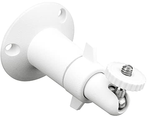 Supporto CELLONIC® per telecamera di videosorveglianza compatibile con Eufy eufyCam 3, 3C, 2, 2C, 2C Pro, 1, E per vite da 1/4 di filettatura staffa inclinabile/inclinabile