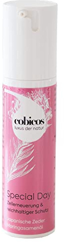 Cobicos reichhaltige Tagescreme 50 ml – Gesichtscreme Face Cream Feuchtigkeitscreme Hydrating Skincare Naturkosmetik Special Day
