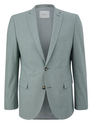 s.Oliver Herren 2140779 Business-Anzug Jacke, 79M1 grün, 50