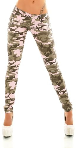 Jeans da donna a vita bassa, skinny, slim fit, stretch, denim, XS