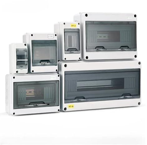 Scatola di distribuzione Scatola di Giunzione Serie HT 2/3/5/8/12/15/18/24 Vie PC in plastica for Esterni IP65 Scatola di distribuzione elettrica a Prova di Acqua e Polvere(HT 2WAY)