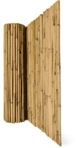 LoviStore Arella in Cannette di Bamboo, Canniccio in Bambù Naturale Listelli da 10 mm per Esterno, Recinzione, Recinto, Giardino, Terrazzo, Canne Stuoia Ombreggiante Frangivista (200x300 cm)