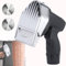 Cuchillo eléctrico para kebab, cortador portátil de kebab Doner de 80 W, grosor máximo de corte de 8 mm, eficiencia de corte de 60 kg/h para máquina de shawarma.,Batterytype