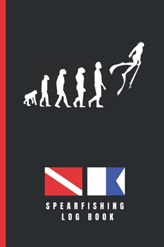 SPEARFISHING LOG BOOK: Detailed apnea diver logbook | Up to 100 dives | Creative gift for spearfishers.