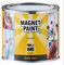 MagPaint - Magnetic Paint - Water Based Acrylic Paint - Strong Magnetic Pull - Perfect for Sticking Up Notes, Memos & Photos - Safe & Child-Friendly - Dark Grey - 0.5m² Coverage, 0.25L
