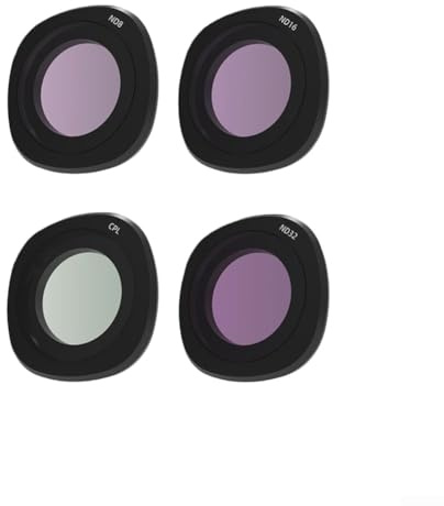 ND-Filter-Set für DJI NEO 2, inkl. verschiedenen Dichten für Belichtungssteuerung und Objektivschutz (B: CPL+ND8+ND16+ND32)