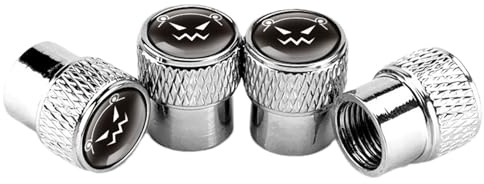 usefulbeauty Tapones para Válvulas de Neumáticos,4 Piezas Accesorios Coche Antipolvo,Tapones y Protectores para Válvulas de Ruedas de Coche | para Automóviles, Camiones, Furgonetas, SUV, Sedanes,