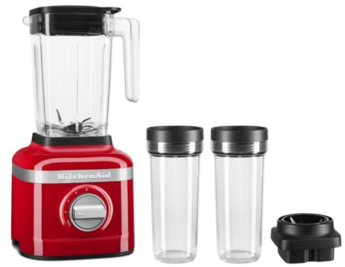 KitchenAid K150 3 Speed Ice Crushing Blender with 2 Personal Blender Jars - KSB1332PA
