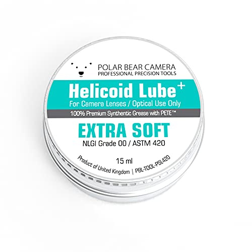 Helicoid smörjmedel + dämpare fett för kameralinser fokusring 15 ml (extra mjuk – 15 ml)