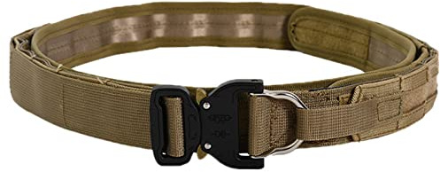 125 cm Tactical Belt Quick Release Metal Spänne Laser Herrbälten Camo Airsoft Tactical Battle Belt Survival In The Wild