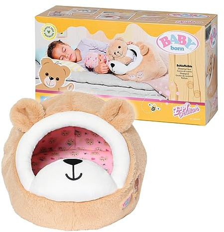BABY born Bear Sleeping Cave 834459 - Accessories Bear and Dolls up to 43cm - Suitable for Kids from 1+