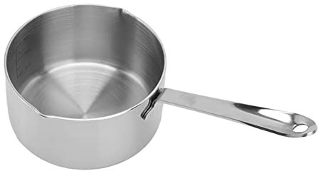Rostfri minisåsgryta, 350/500 ml liten kastrull såskopp såsgryta med långt handtag for bankettchokladsmältning kaffe/288 (Size : 500ML)