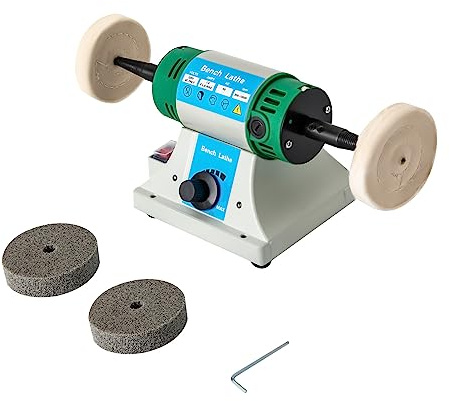 Elektrisk slipmaskin 10 000 rpm/min slipmaskin 320 W 220 V bord polermaskin för smycken trä bärnsten silver polering