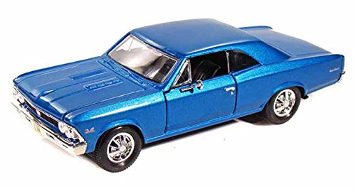 Maisto Die Cast 1:24 Scale Metallic Blue 1966 Chevrolet Chevelle SS 396