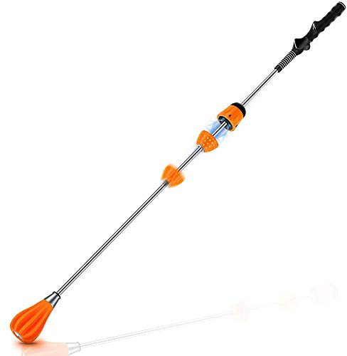 Golf Swing Trainer Aid, Golf Distance Training Power Stick Increase Swing Speed And Develop Lag for Strength Grip Tempo &Warm Up Swing& Grip Trainer,Orange