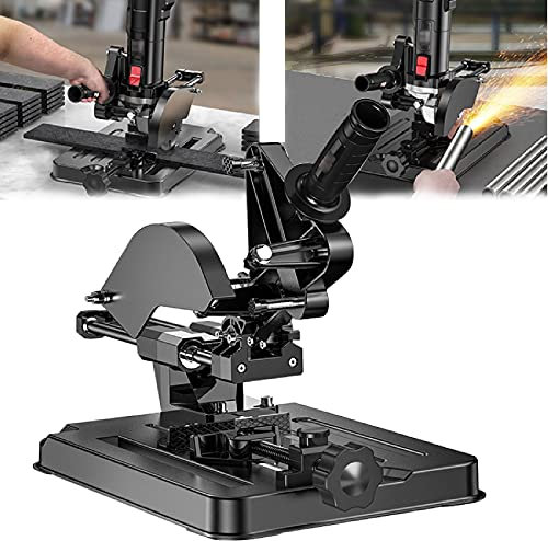 LXX Trennständer für Winkelschleifer Halterung 100mm/125mm, Winkelschleiferständer Winkelschleifmaschine Halterung zum Trennen und Schleifen