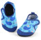 MASOCIO Badeschuhe Kinder Junge Mädchen Wasserschuhe Aquaschuhe Schwimmschuhe Baby Strandschuhe Badesocken Strandsocken Aquasocken Schwimmsocken Kleinkind Blau (Herstellergröße: CN 24/25) EU 21/22