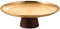 Lpitoy Alzata per Torta con Piede in Acciaio Inossidabile Piatto Dessert Rotondo Vintage Piatto Portata per Snack con Biscotti alla Frutta, Espositore per Dessert per Decorazione della
