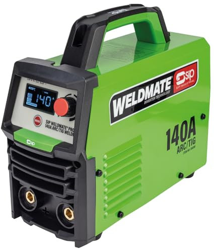 SIP WELDMATE PRO ARC Inverter Welder 230V 140A MMA/TIG Portable Welding Machine