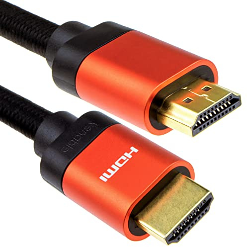kenable HDMI v2.1 Ultra High Speed HDR 8K 60Hz 4K 120Hz 48Gbps eARC Cable 1m Copper [1 metres]