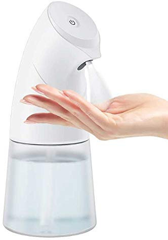 Martin Kench Automatisch Desinfektionsspender Sensor Desinfektionsmittelspender, 450ml No Touch Alkoholnebel-Sprühspender Automatisch Desinfektionsmittelspender für Hause, Büro