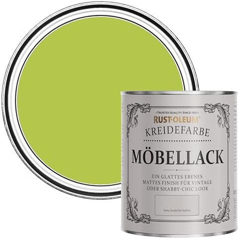 Rust-Oleum Green Upcycled Furniture Paint in Chalky Finish - Key Lime 750ml