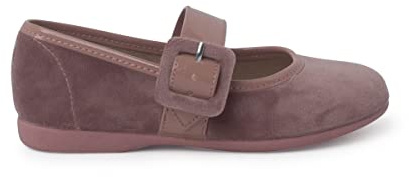 Pisamonas Mercedita Terciopelo Tira Ancha Tipo Charol Talla 26 Color Maquillaje