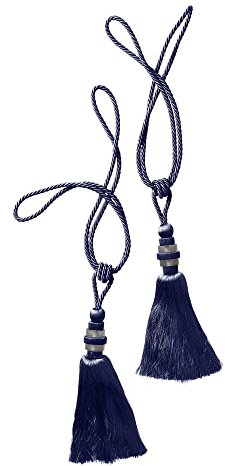 Jotex Sukie Raffhalter mit Quasten, 2 St. Blau